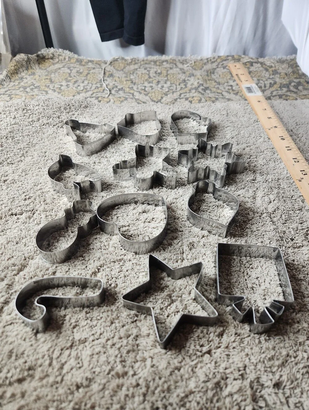 12 Christmas Metal Cookie Cutters - Wondershop